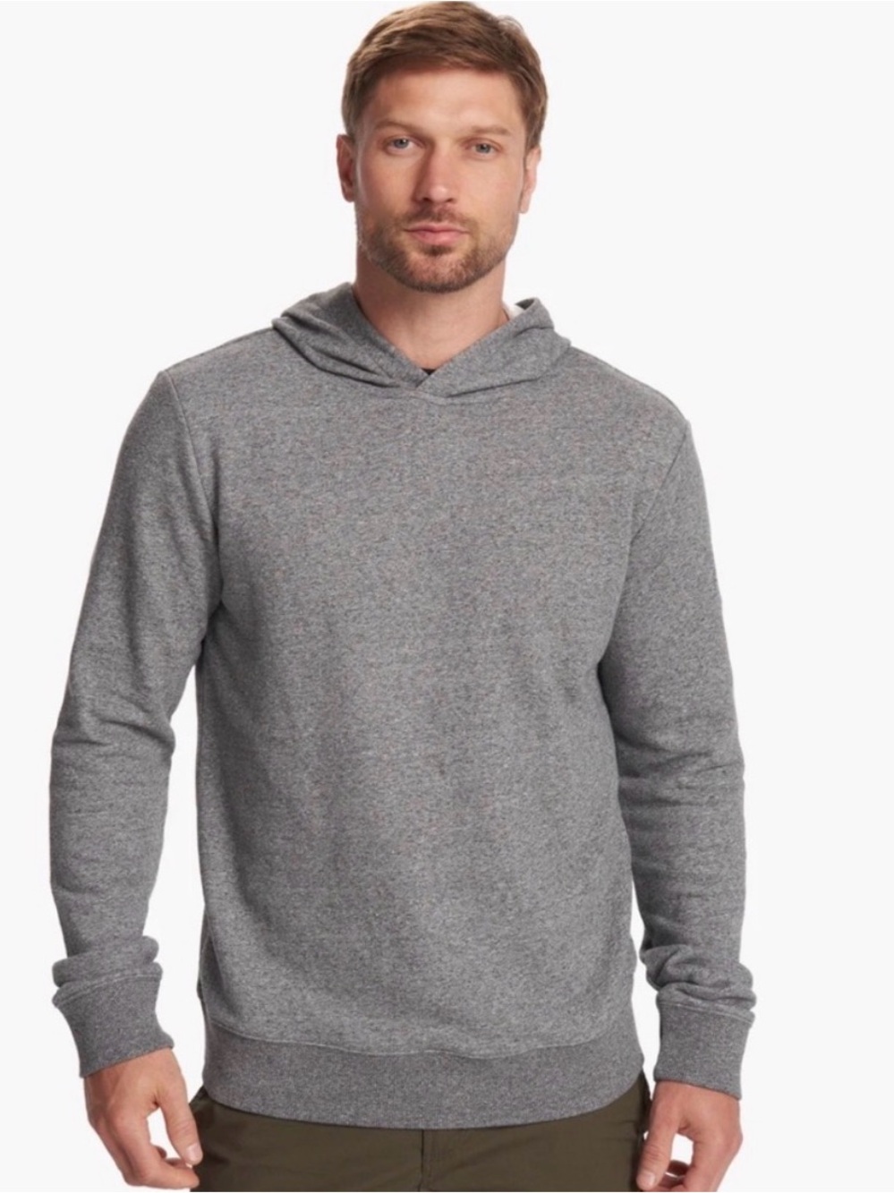 Vuori Cypress Performance Pullover Hoodie XL gray sweatshirt Athleisure casual